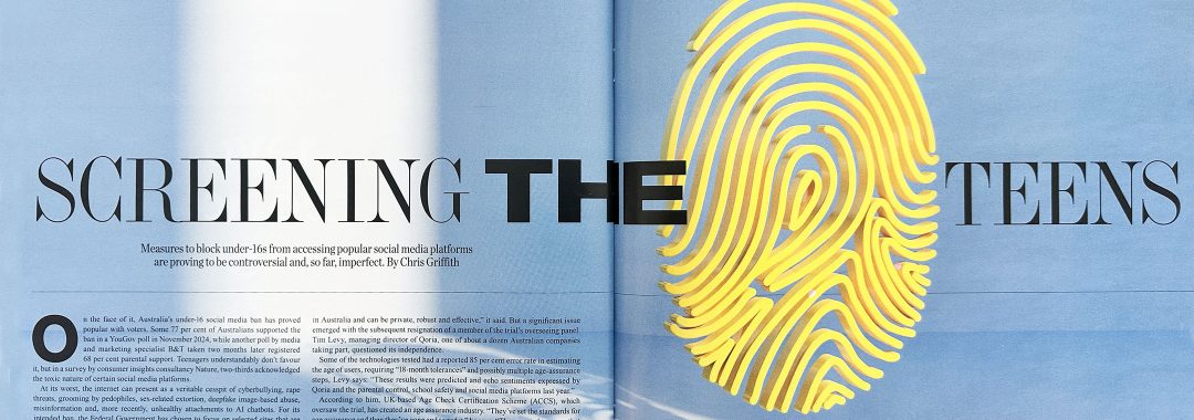 Screening the teens for the under 16 social media ban